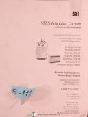 Scientific Technologies, STI Safety Light Curtain, Install & Operating Manual